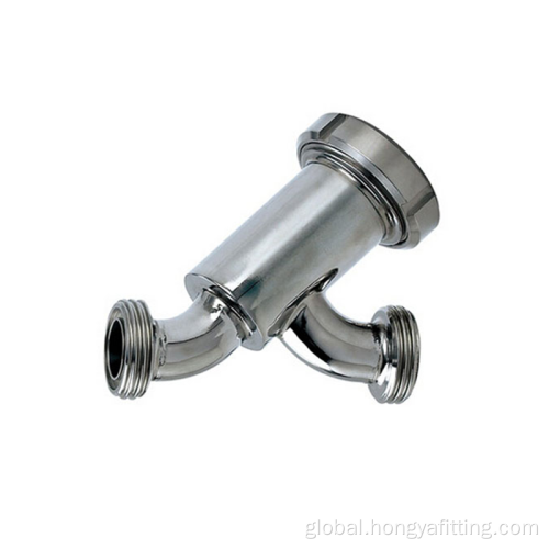 Milk Filter SS304 Sanitary Male Thread Y type Strainer Supplier